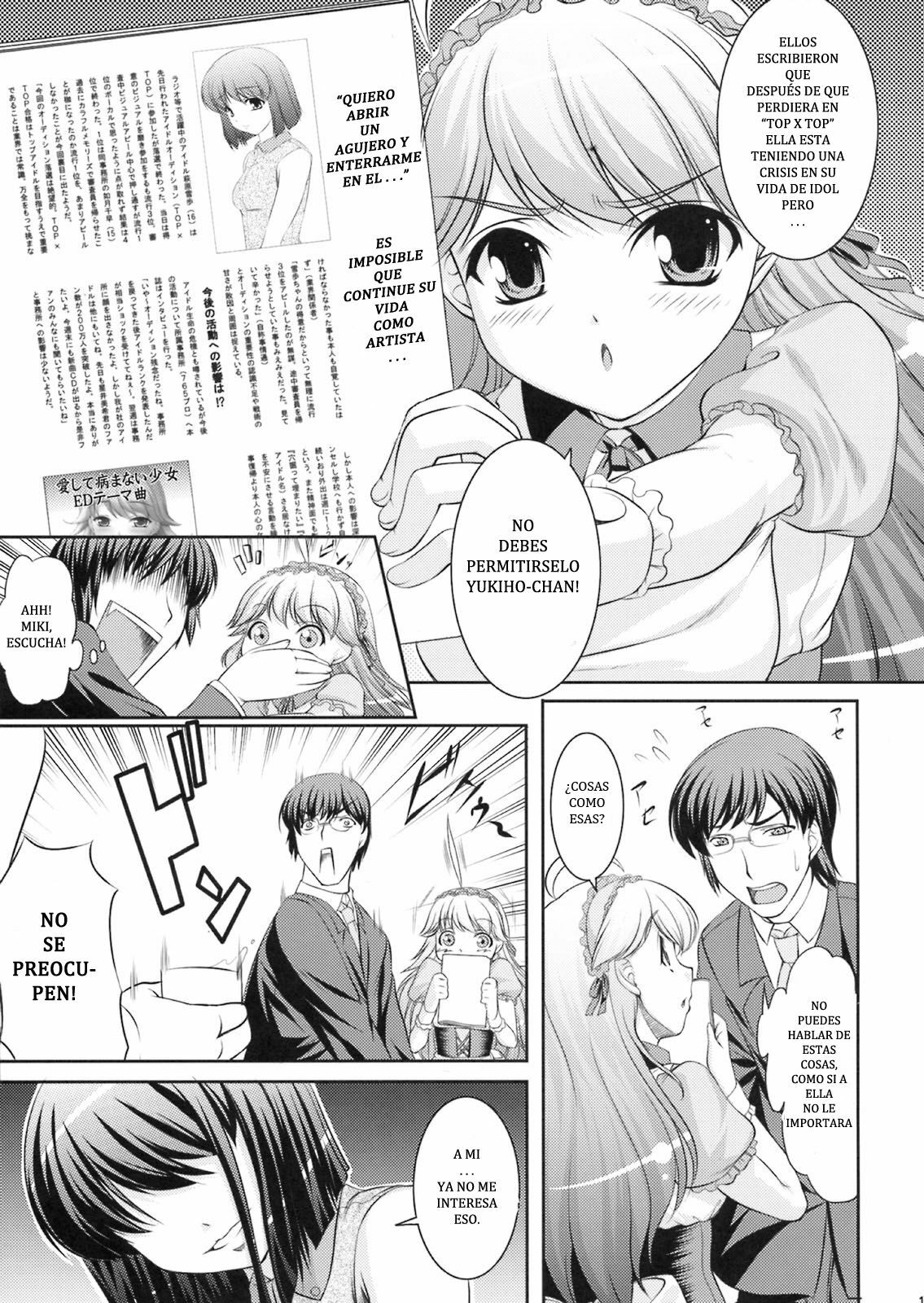 (C75) [Kirintei (Kirin Kakeru)] Yukiho no Ocha wa Koi no Aji | El té de Yukiho tiene un sabor a Amor (THE iDOLM@STER) [Spanish] [YanF] page 10 full