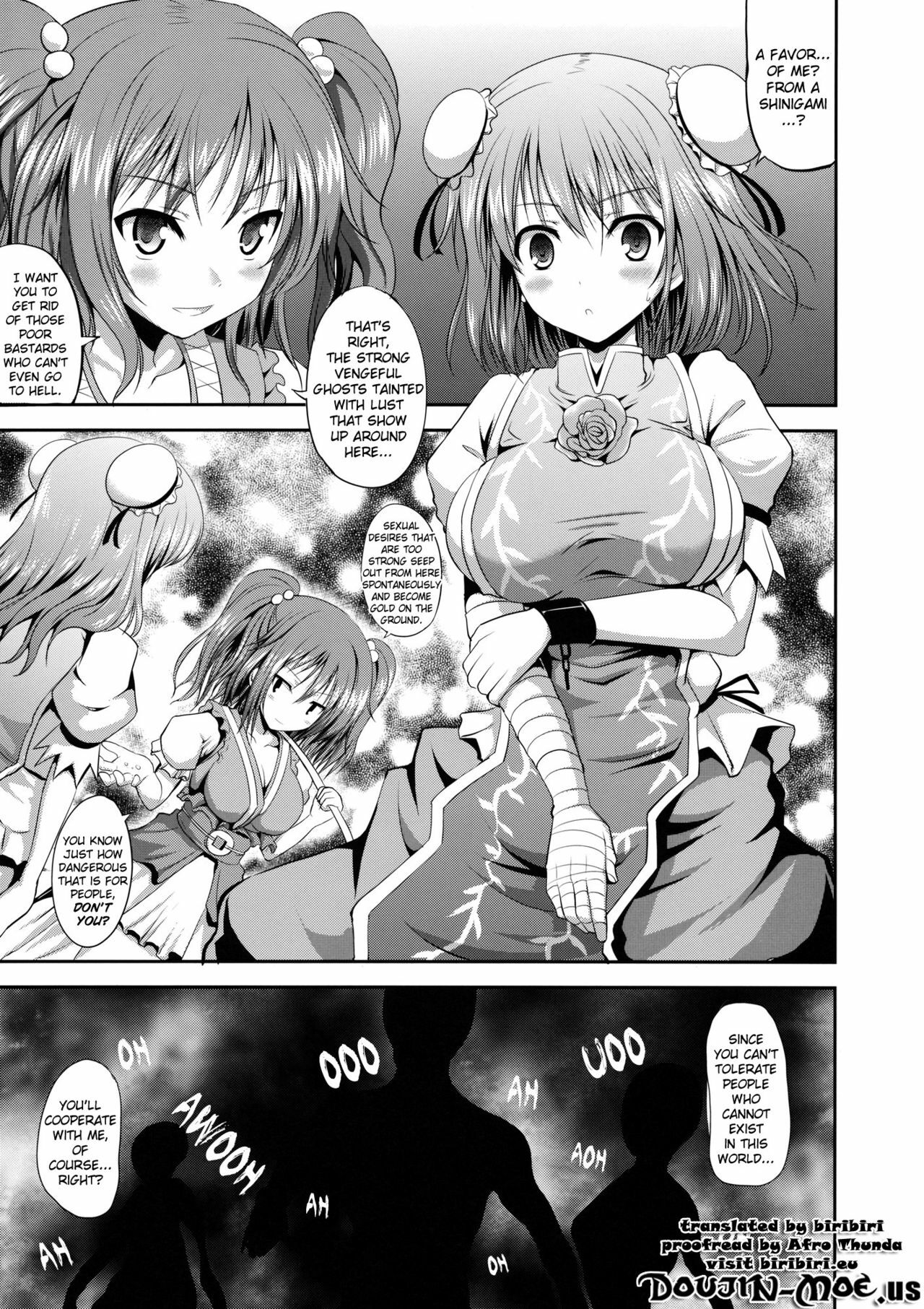 (Kouroumu 7) [An-Arc (Hamo)] Rashoumon no Sennin | Hermit of the Rashomon (Touhou Project) [English] {doujin-moe.us} page 4 full