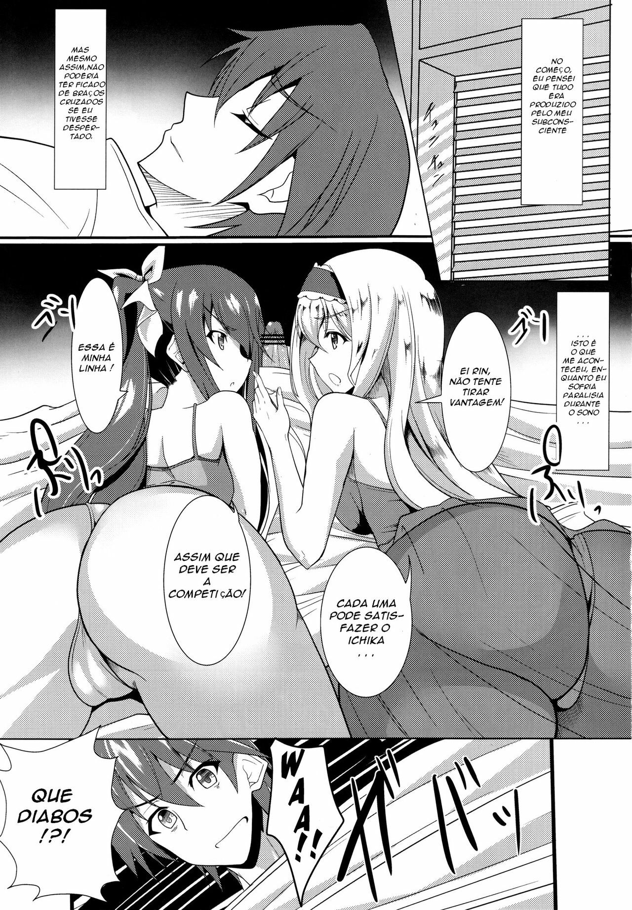 (C80) [Time-Leap (Aoiro Ichigou)] Orimura Trigger (IS ) [Portuguese-BR] [Hentai Heart] page 2 full