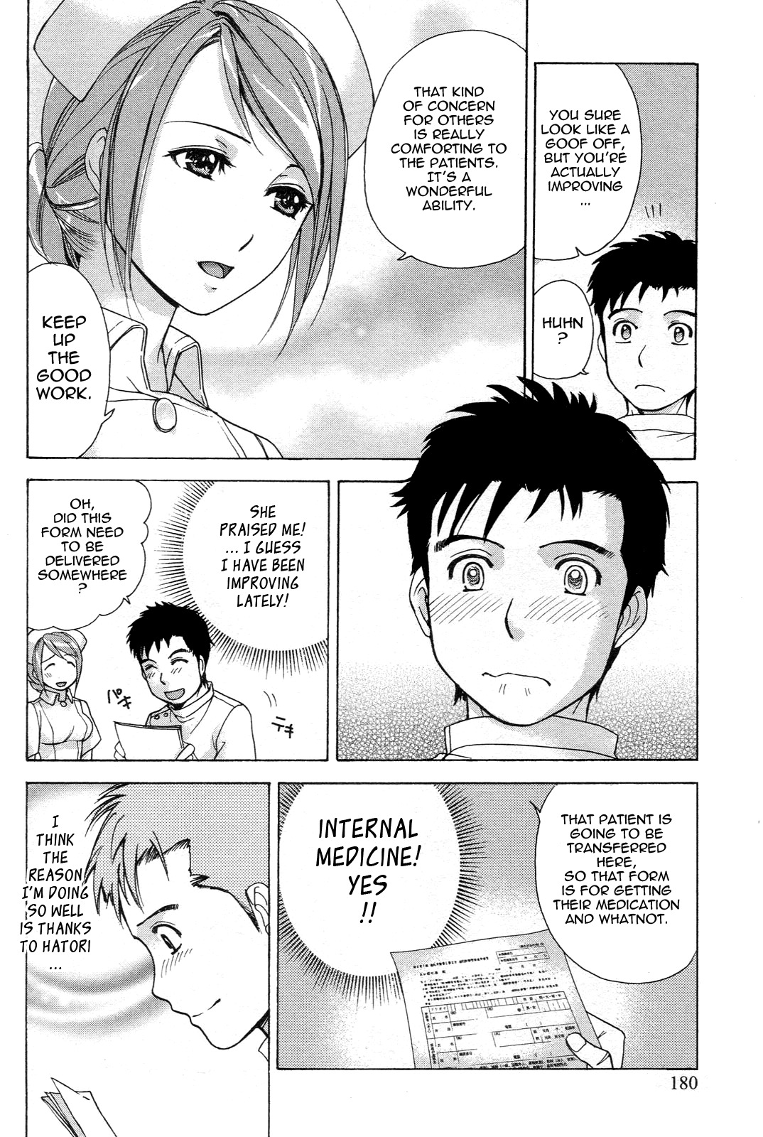 [Fujisaka Kuuki] Nurse o Kanojo ni Suru Houhou - How To Go Steady With A Nurse 1 [English] [Tadanohito] page 181 full