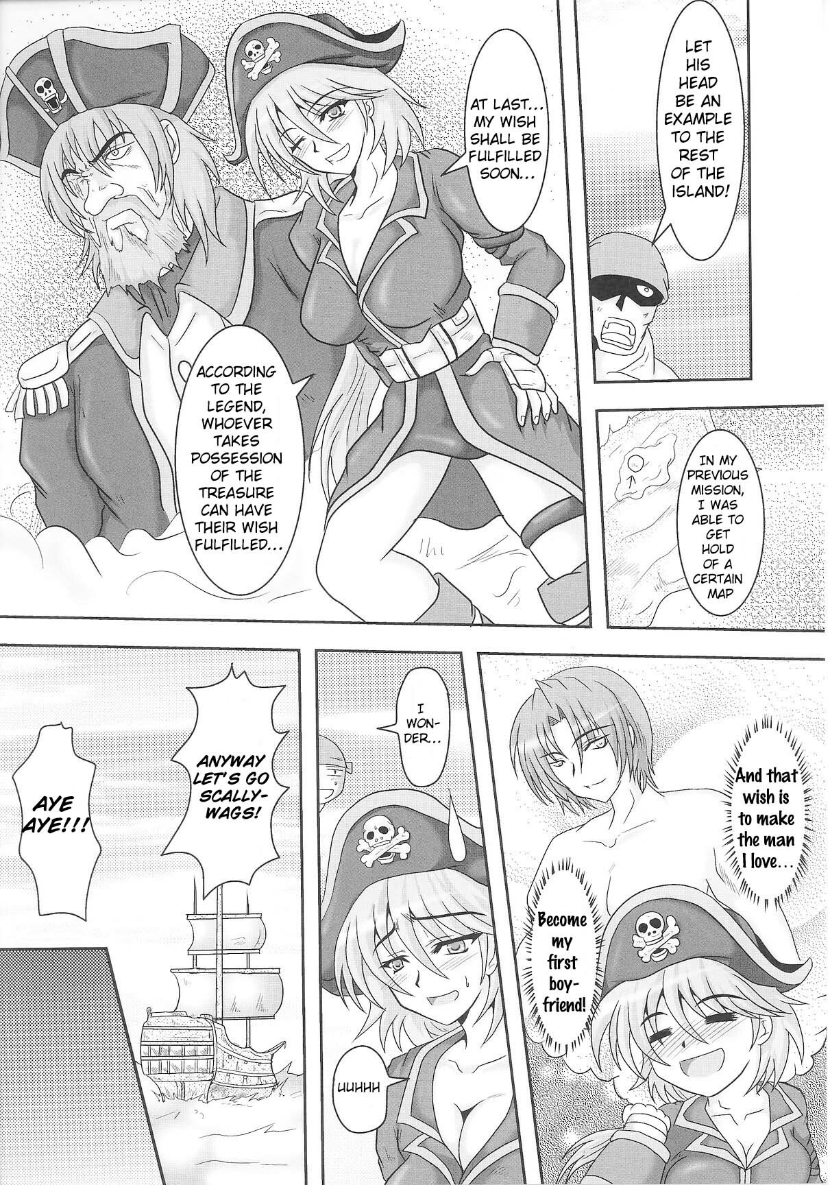 [Hige Masamune] In Kaizoku Lea | Naughty Pirate Lea (Slave Heroines Vol. 8) [English] [Lunatic Translation] page 3 full