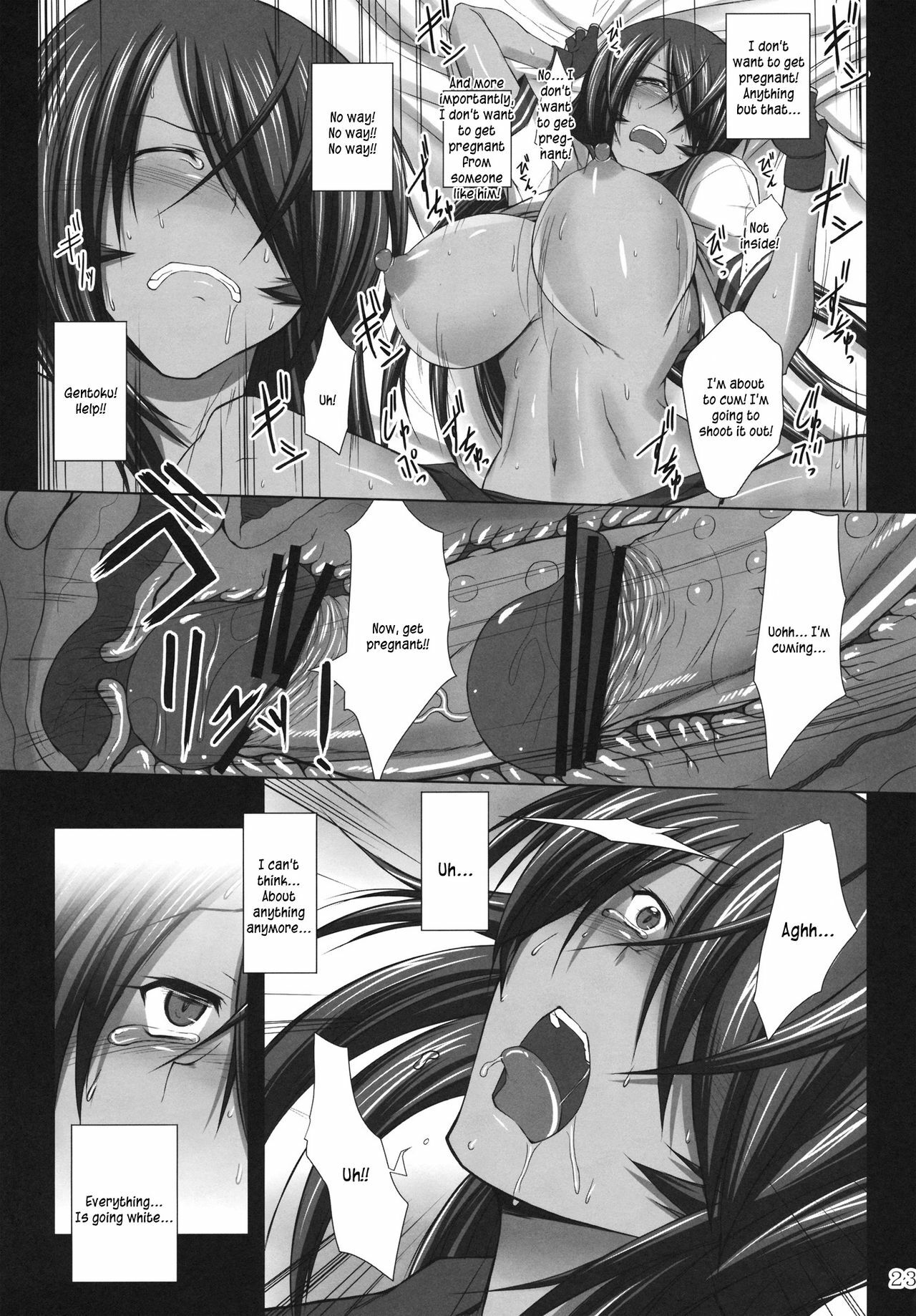 (C80) [Kikuya (Kimura Naoki)] Kanu Juurin (Ikkitousen) [English] [Kusanyagi] page 22 full