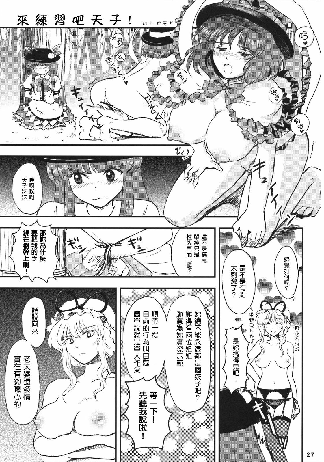 (C74) [Rengeza (Inui Nui)] Skyscraper (Touhou Project) [Chinese] [Nice漢化] page 26 full