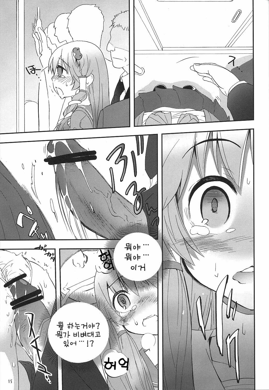 (COMIC1☆4) [Spicia (Kiritomo Koroha)] Tsuukan Densha Sanae | 통간 전철 사나에 (Touhou Project) [Korean] [팀☆면갤] page 14 full