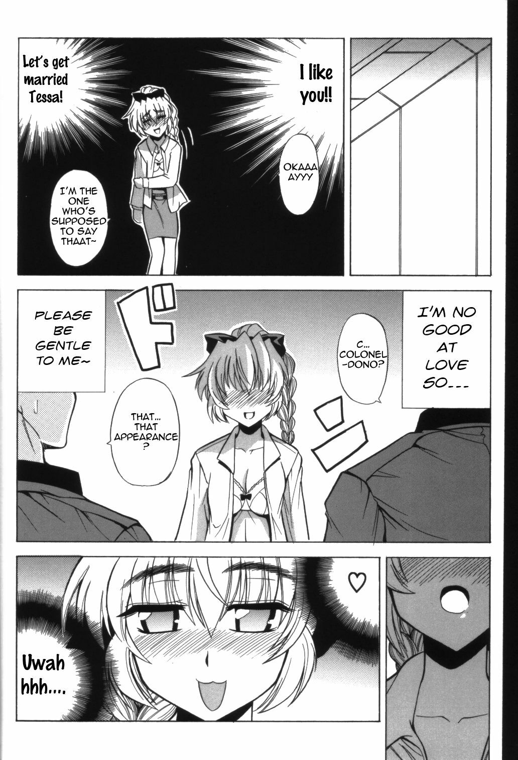 (C70) [Leaz Koubou (Oujano Kaze)] Wari to H na Sentaichou no Ichinichi (Full Metal Panic!) [English] [Lunatic Translations] page 8 full