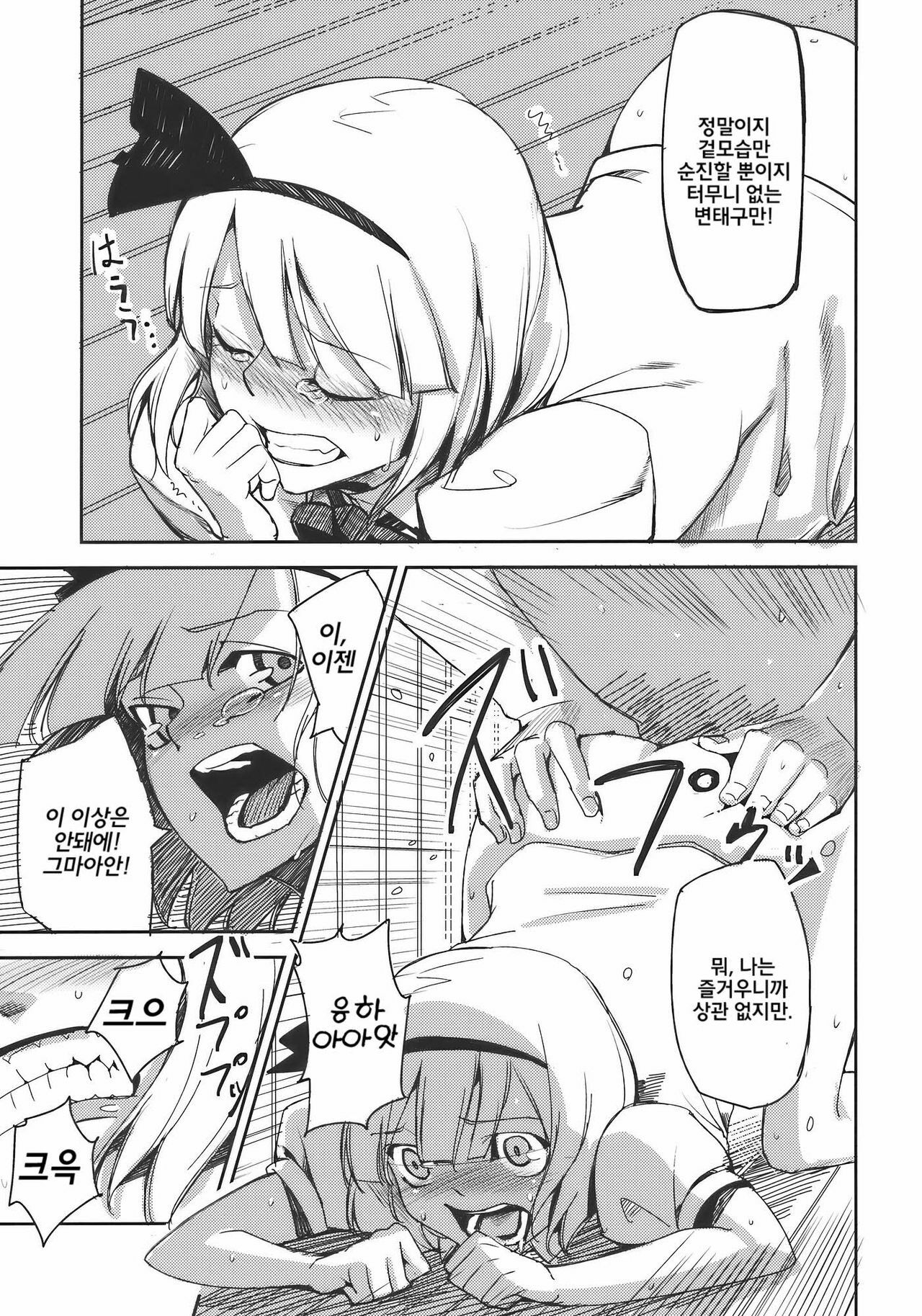 (Reitaisai 7) [Shironegiya (miya9)] Myon na Otsukai | 묘옹한 심부름 (Touhou Project) [Korean] [팀☆면갤] page 18 full