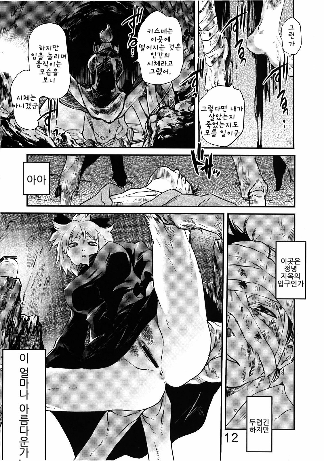 (C78) [RapidRabbit (Tomotsuka Haruomi)] Byoujo no Sho | 병녀의 서 (Touhou Project) [Korean] [팀☆면갤] page 10 full