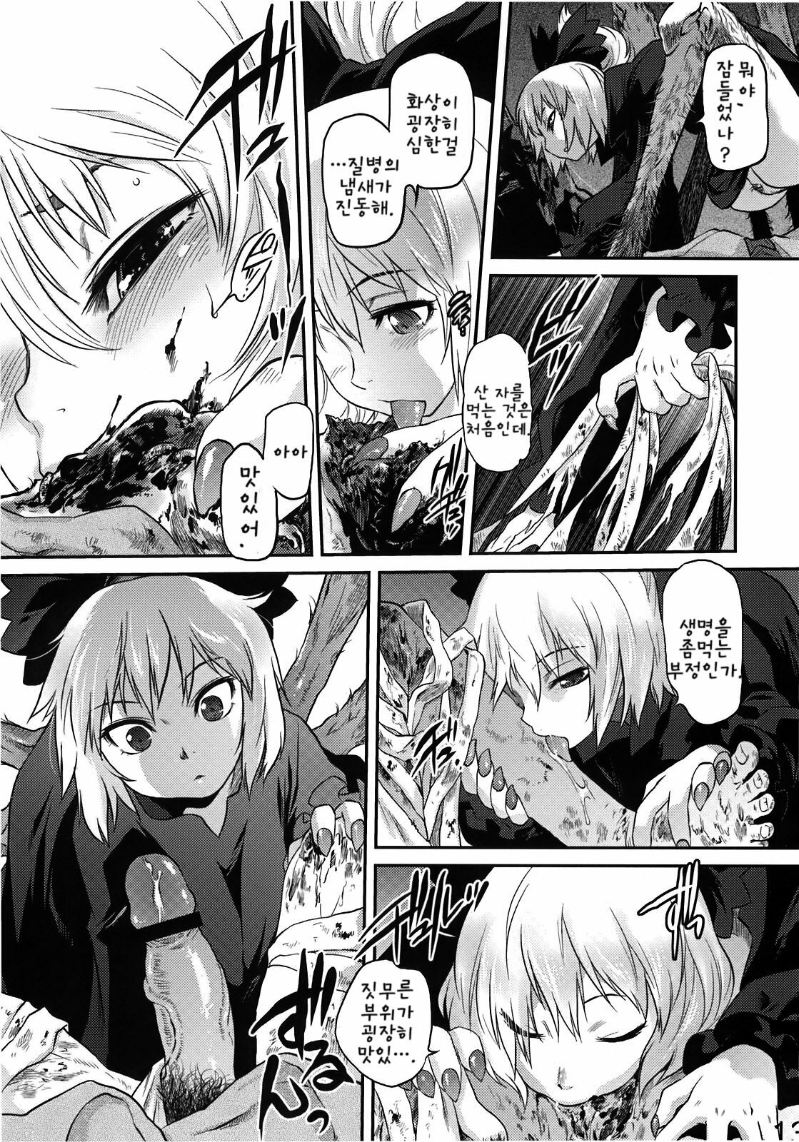 (C78) [RapidRabbit (Tomotsuka Haruomi)] Byoujo no Sho | 병녀의 서 (Touhou Project) [Korean] [팀☆면갤] page 11 full