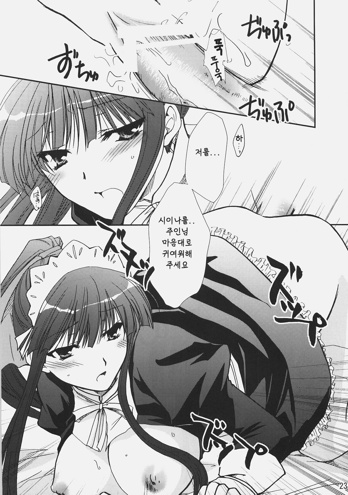 (C72) [CHAGASHI SAIBAN (Yamabuki Mook)] Aisai (Double Sensei Life) [Korean] page 22 full