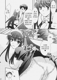 (C72) [CHAGASHI SAIBAN (Yamabuki Mook)] Aisai (Double Sensei Life) [Korean] - page 19