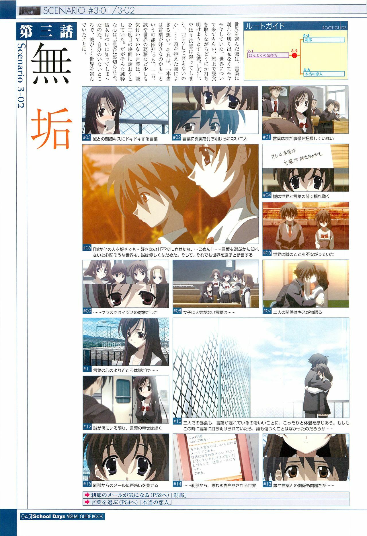 School Days Visual Guide Book page 47 full