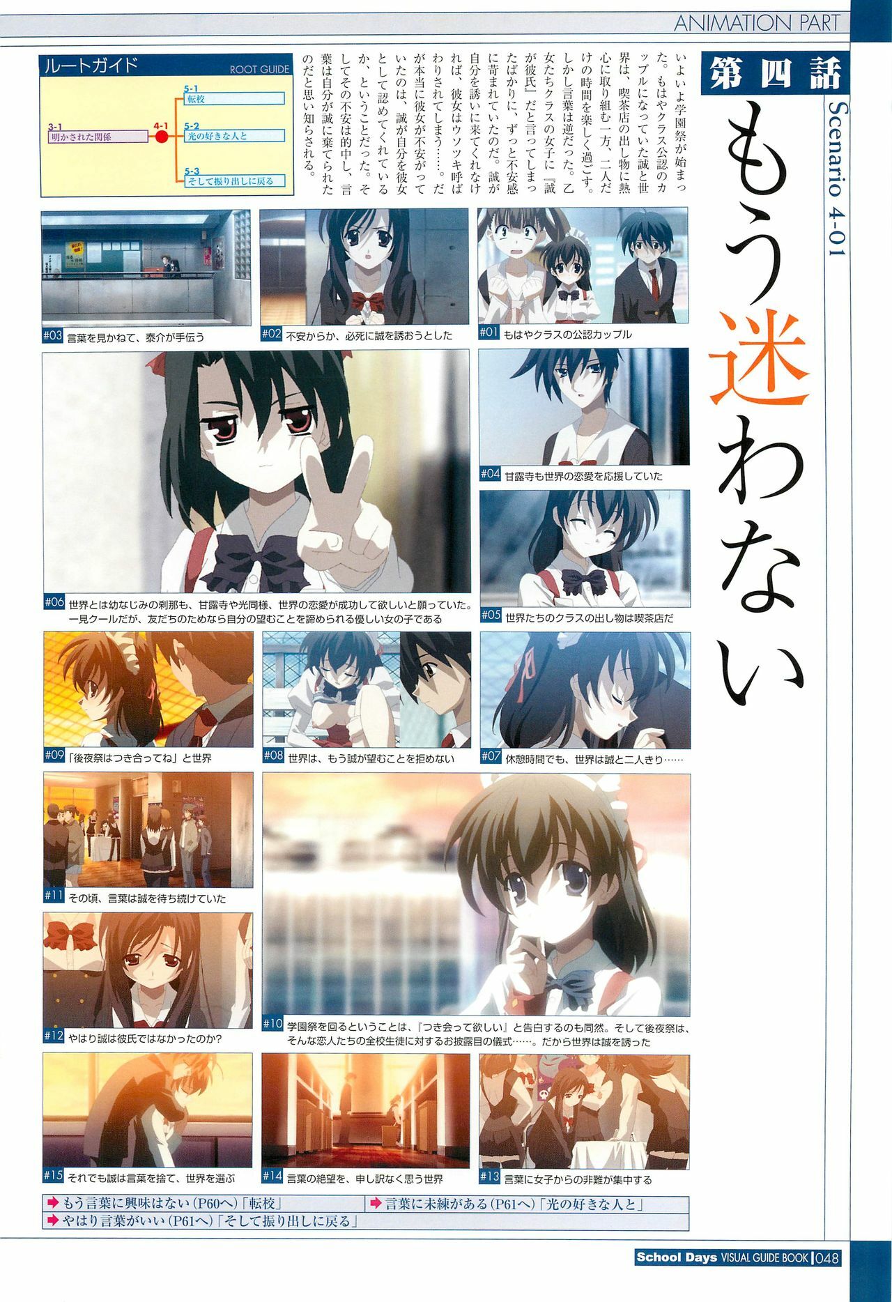 School Days Visual Guide Book page 50 full