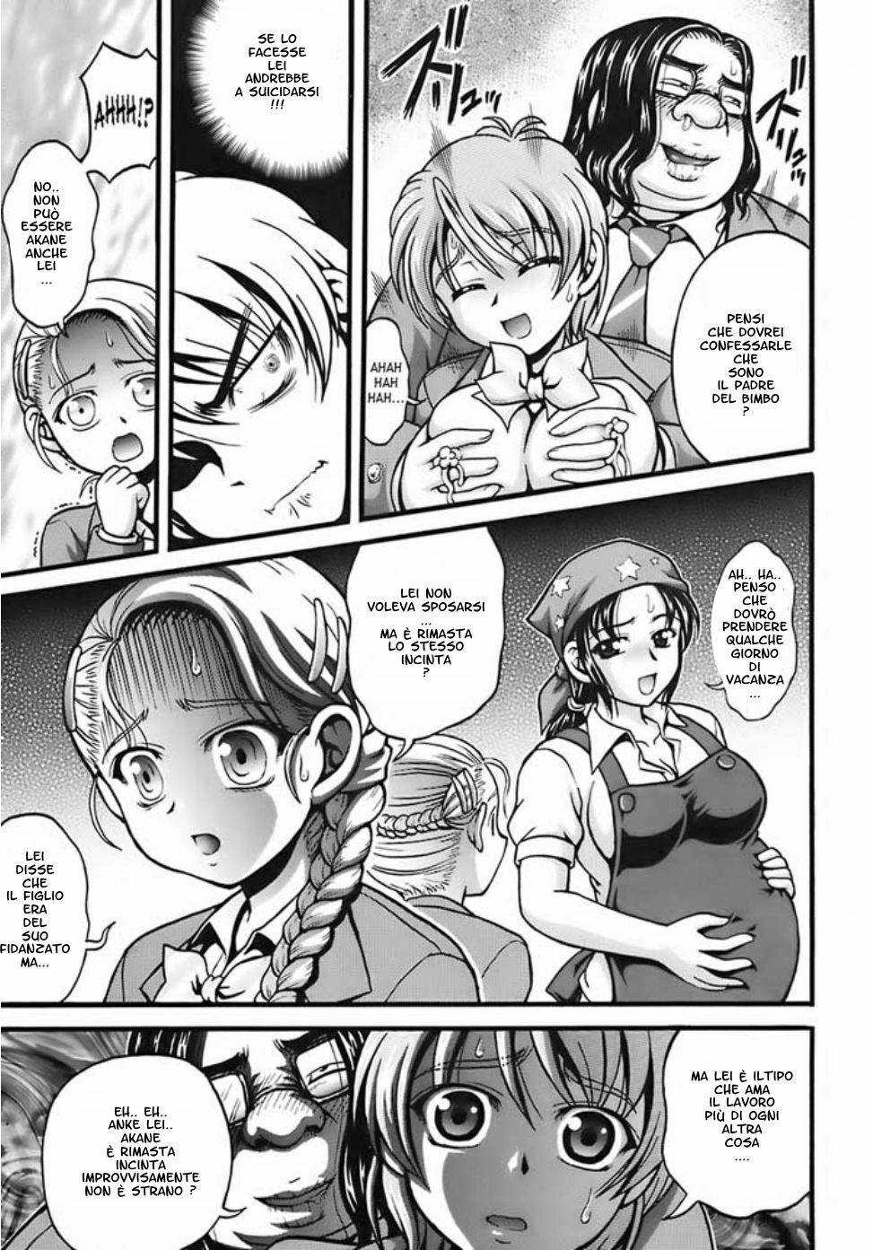 (C72) [Kuroyuki (Kakyouin Chiroru)] Milk Hunters 6 (Futari wa Precure) [Italian] page 24 full