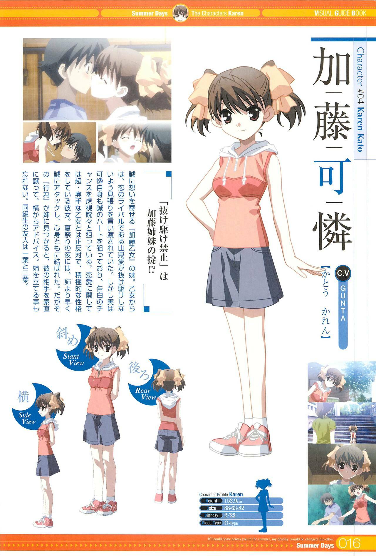 SummerDays Visual Guide Book page 100 full