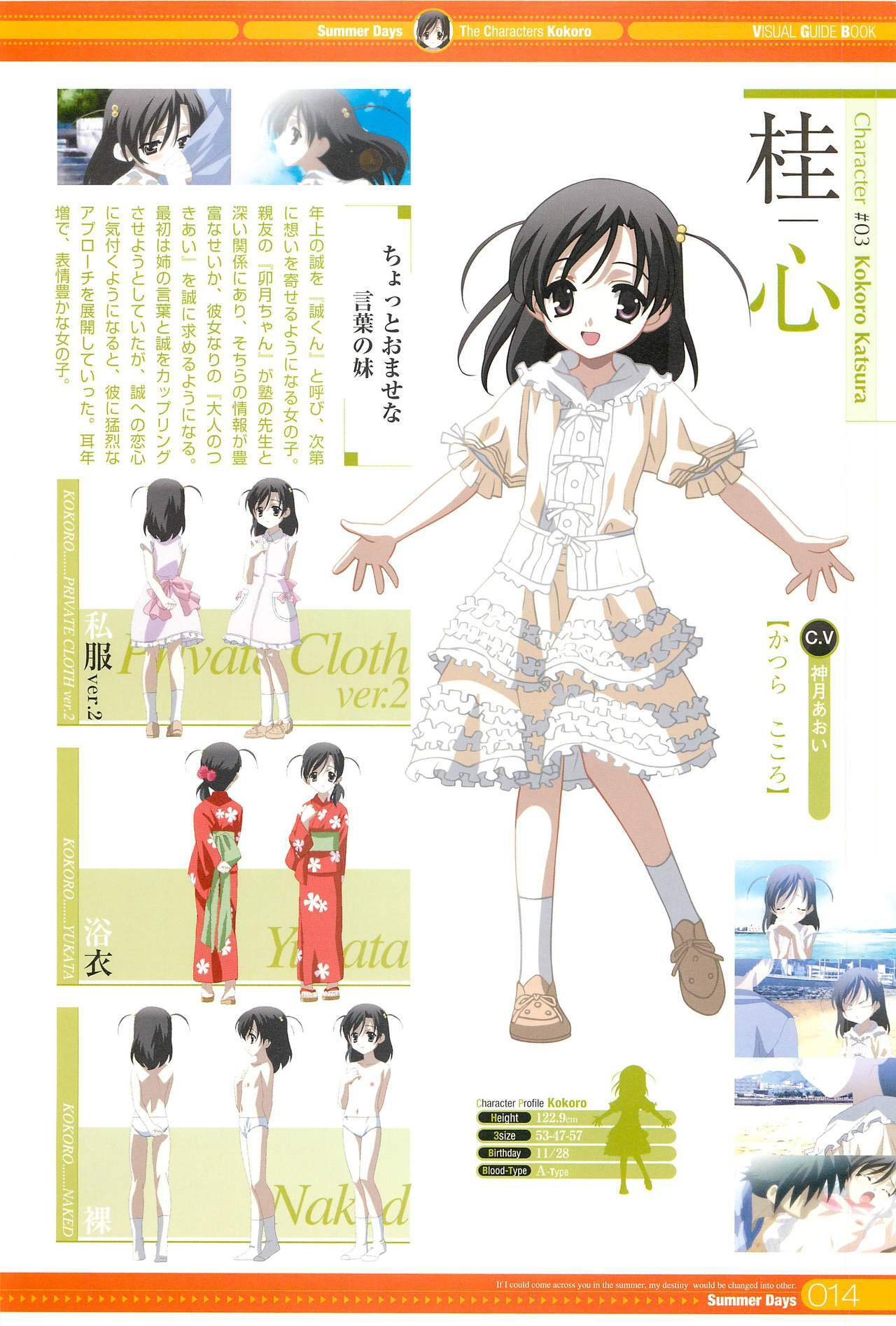 SummerDays Visual Guide Book page 102 full