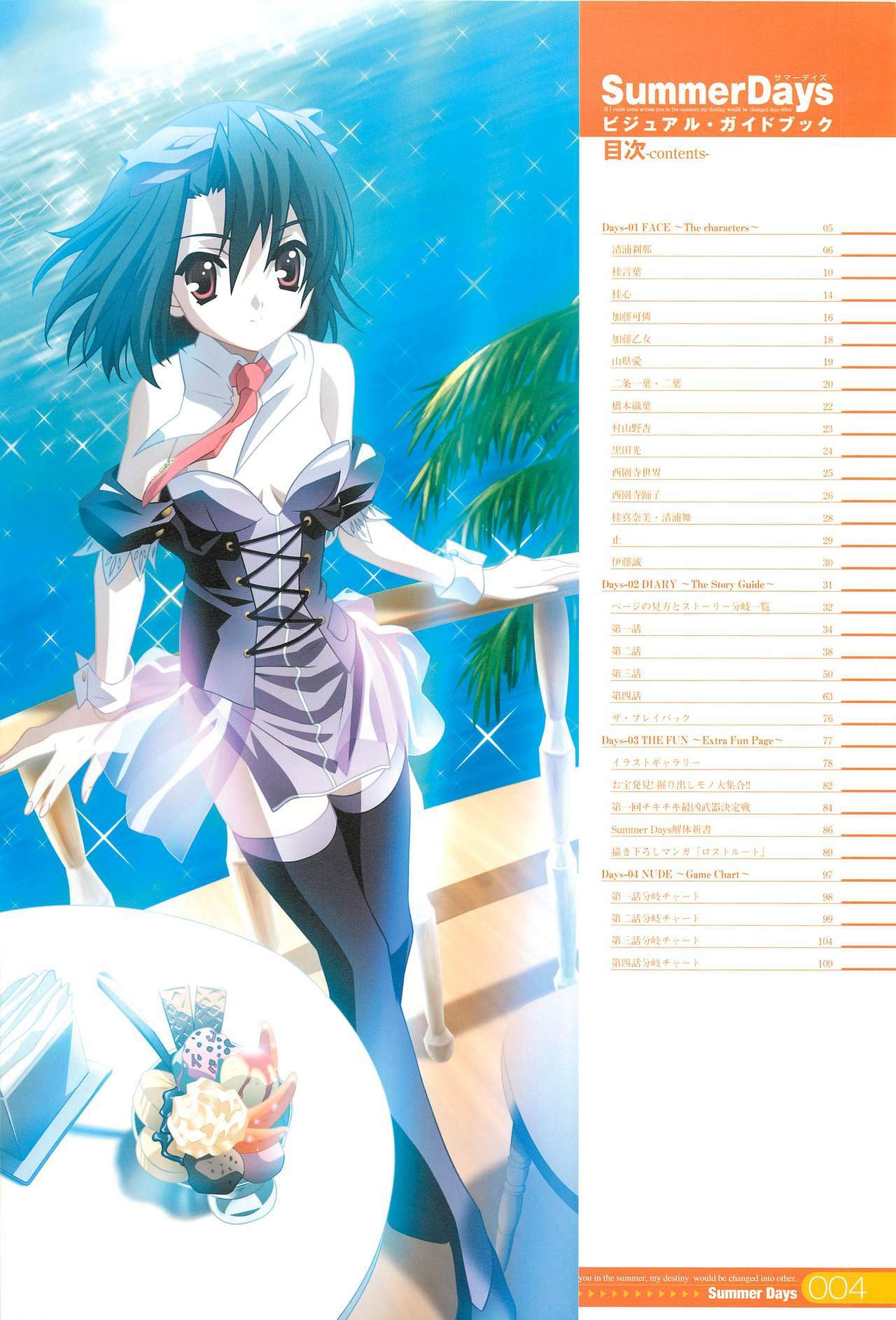 SummerDays Visual Guide Book page 112 full