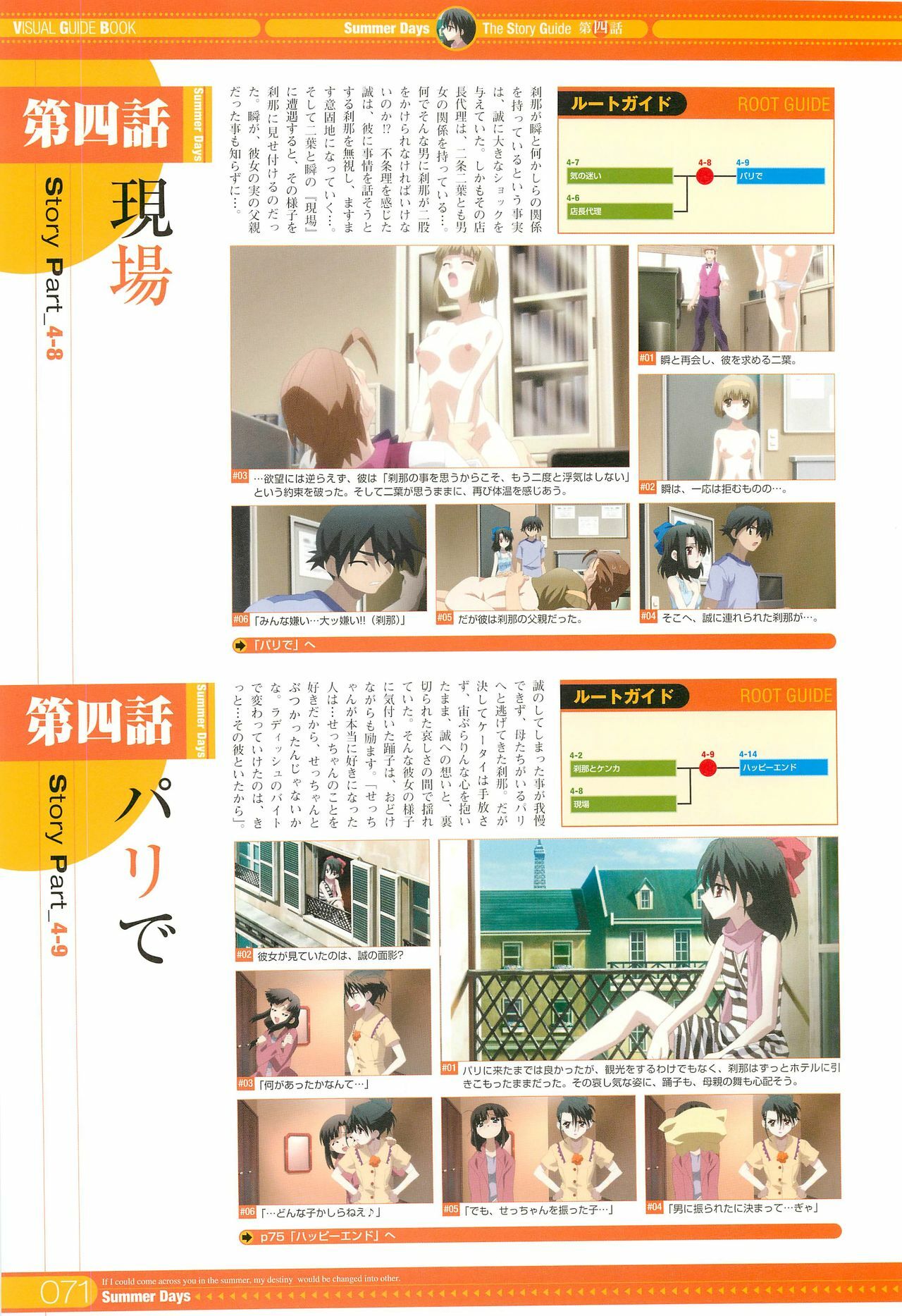 SummerDays Visual Guide Book page 45 full