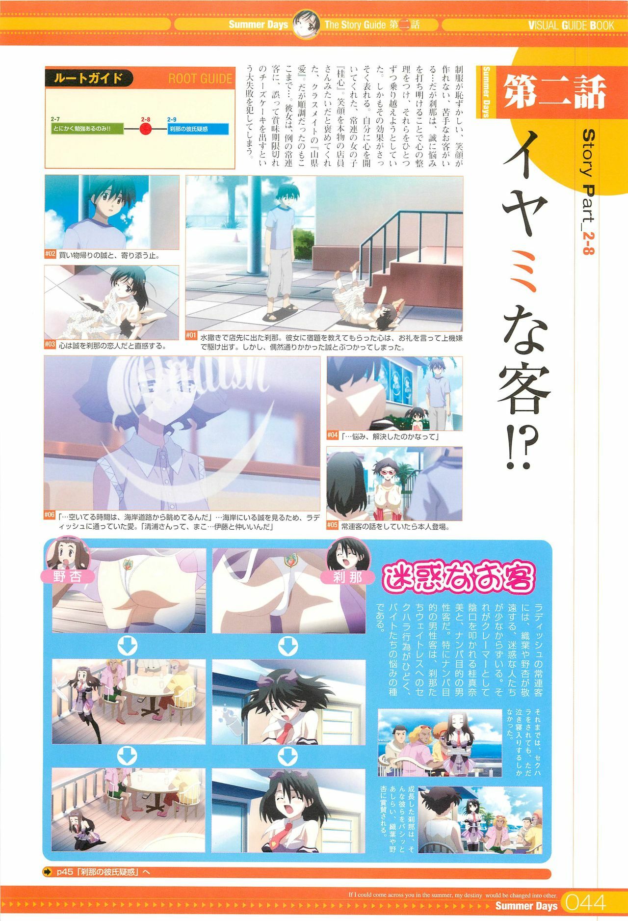 SummerDays Visual Guide Book page 72 full