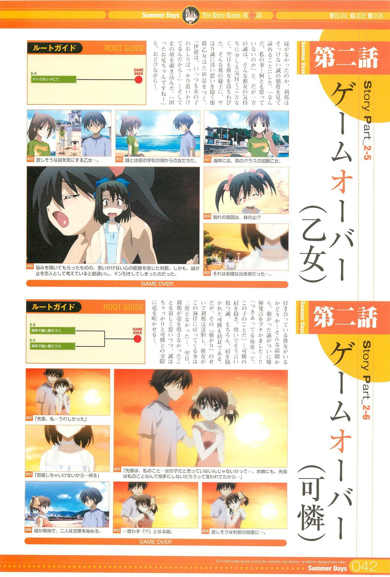 SummerDays Visual Guide Book page 74 full