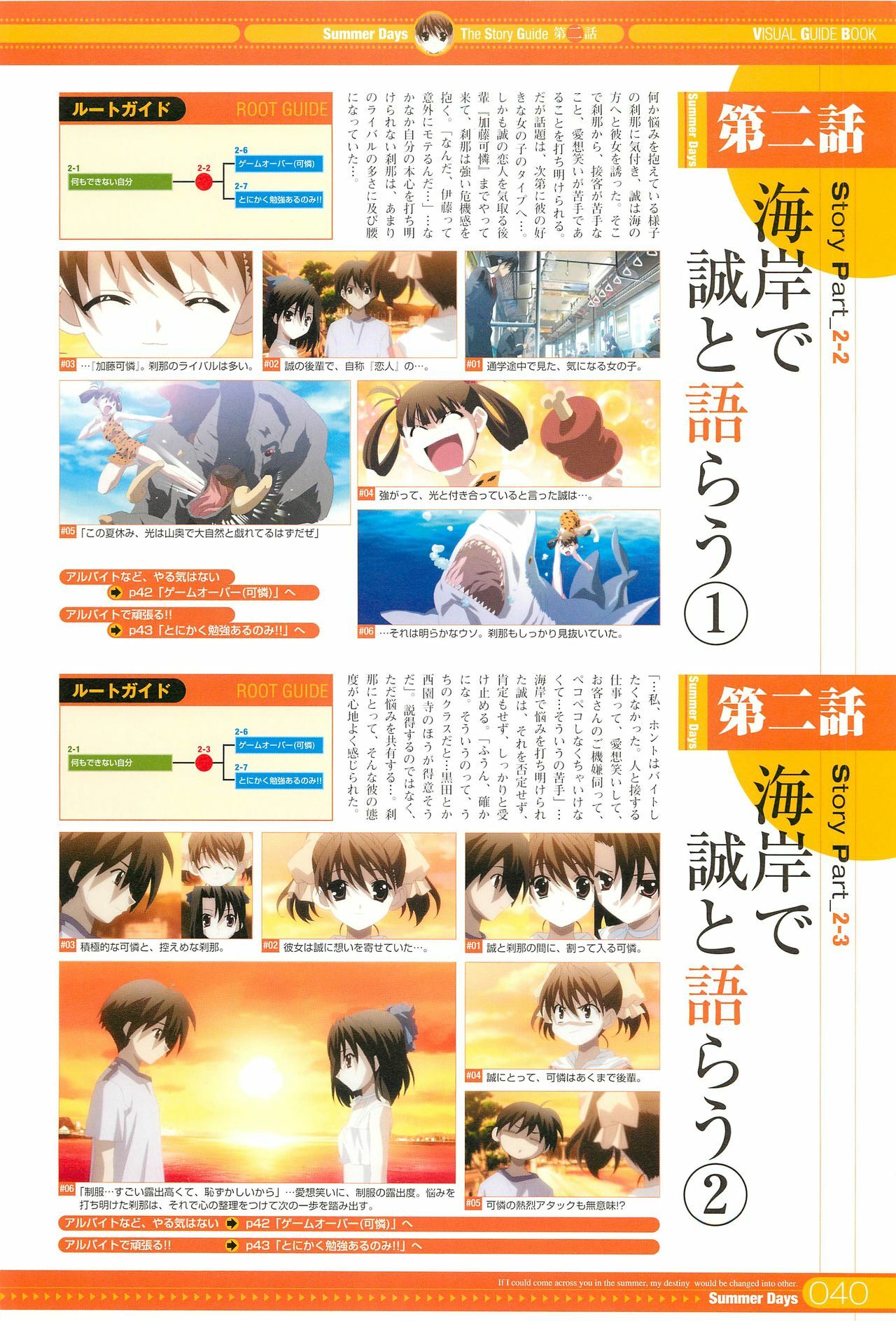 SummerDays Visual Guide Book page 76 full