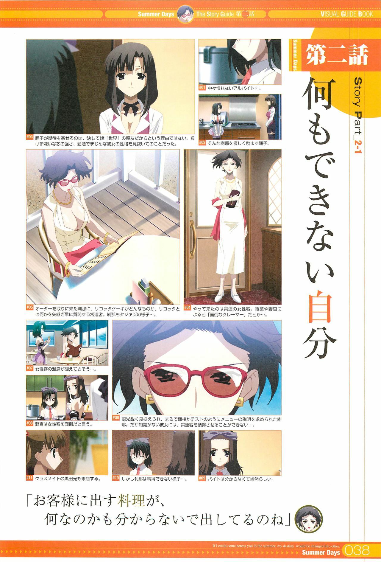 SummerDays Visual Guide Book page 78 full