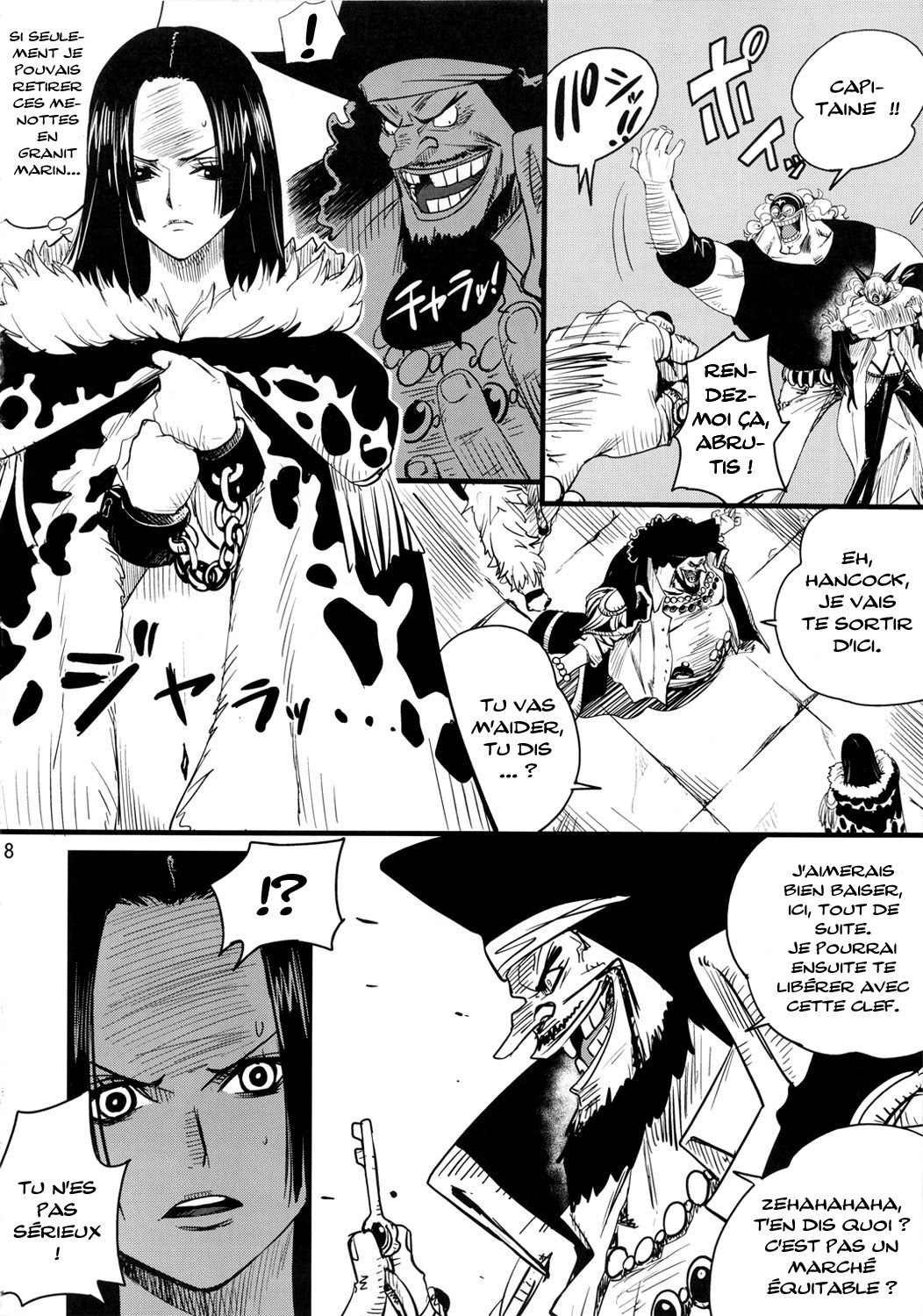 (C80) [Konohanaku (Konohana)] Zoku Onnagoroshi Hebi no Jigoku (One Piece) [French] [Jiaker] page 7 full