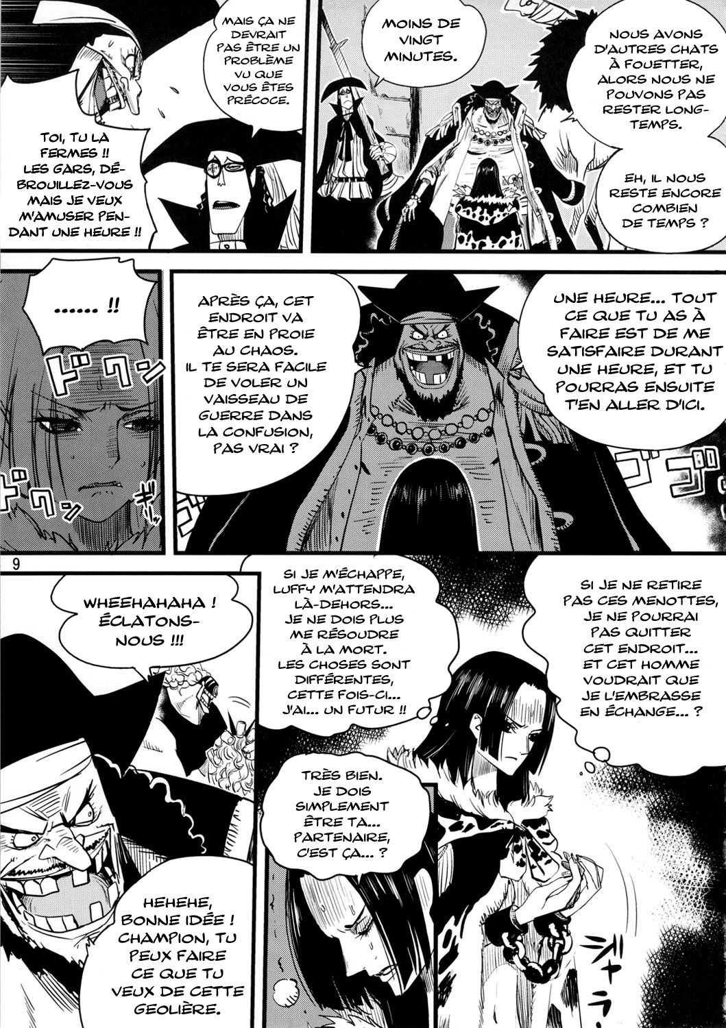 (C80) [Konohanaku (Konohana)] Zoku Onnagoroshi Hebi no Jigoku (One Piece) [French] [Jiaker] page 8 full