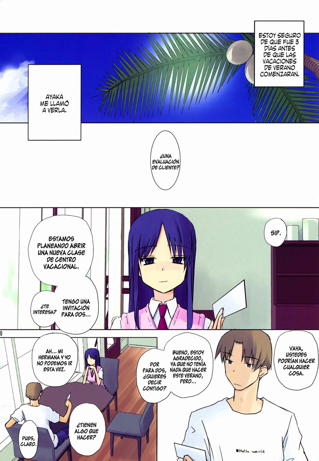 (C80) [Tear Drop (tsuina)] Weekly Island (To Heart) [Spanish] [ReverieM] page 9 full