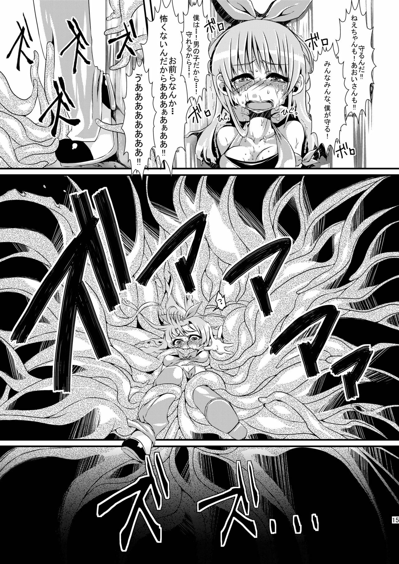 (C81) [dameningen+ (RIR)] Futanari dayo! Formchange Takeru-kun page 15 full