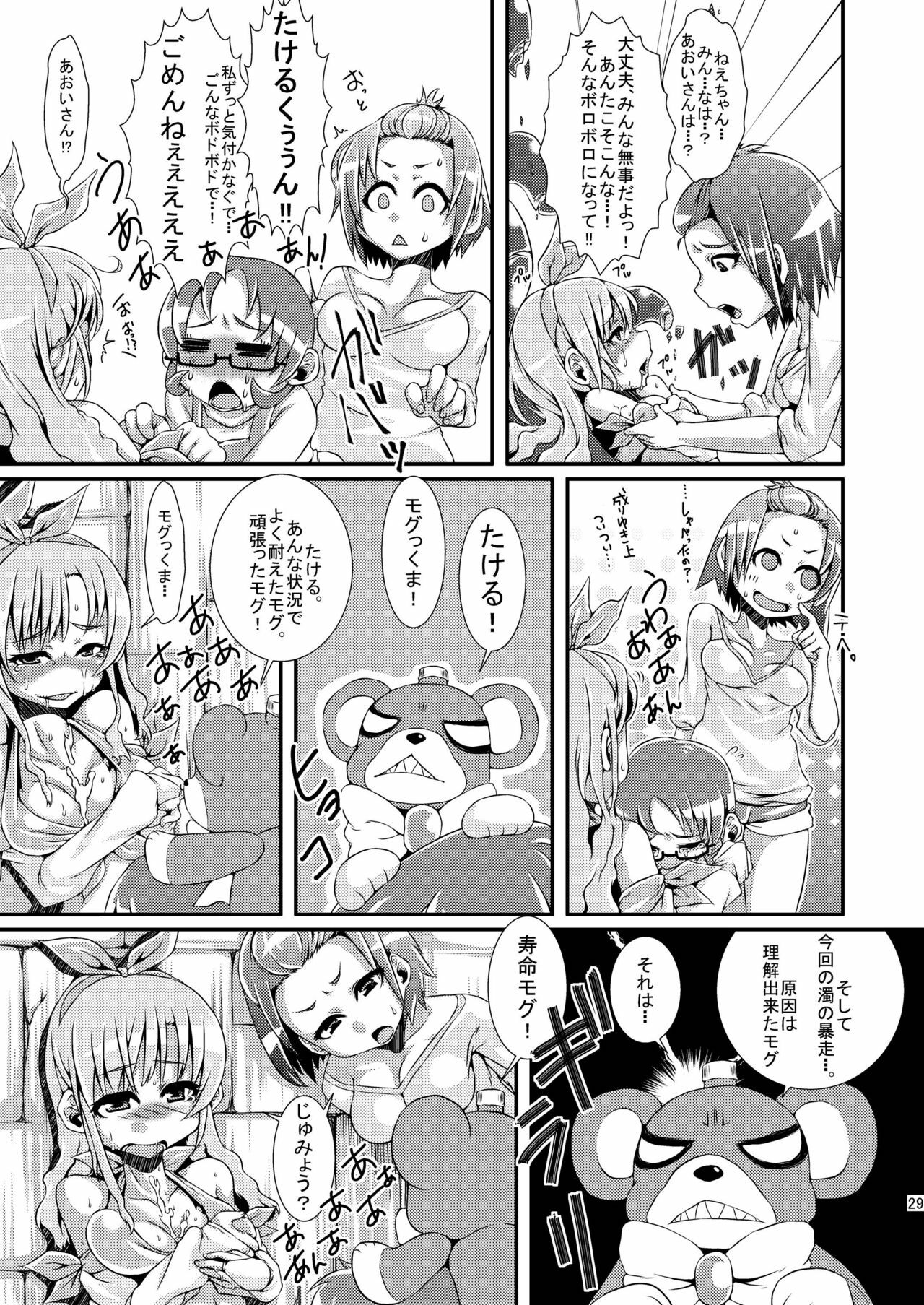 (C81) [dameningen+ (RIR)] Futanari dayo! Formchange Takeru-kun page 29 full