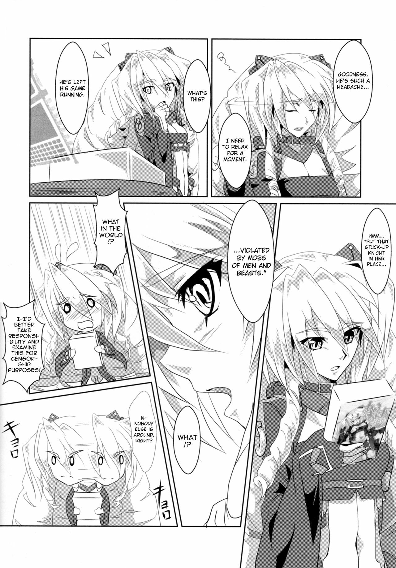 [FallinMoon (Gauu!?)] Nuruneba!? (Kyoukai Senjou No Horizon) [English] [Chocolate] page 4 full