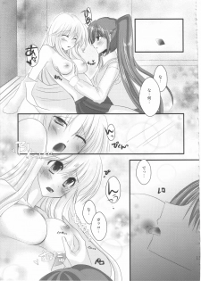 (C80) [Eima Hiyou no Guutara-beya] Houkago Renai Himitsu Club 2nd season (Mahou Shoujo Lyrical Nanoha) - page 14