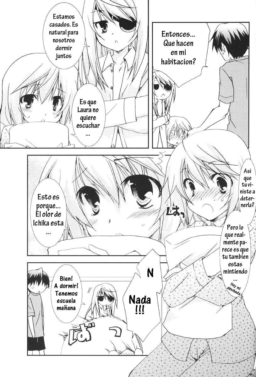 (C78) [CHAGASHI SAIBAN (Yamabuki Mook)] Koneko de Issho (IS ) [Spanish] [Afrodhi-SubDD] page 4 full