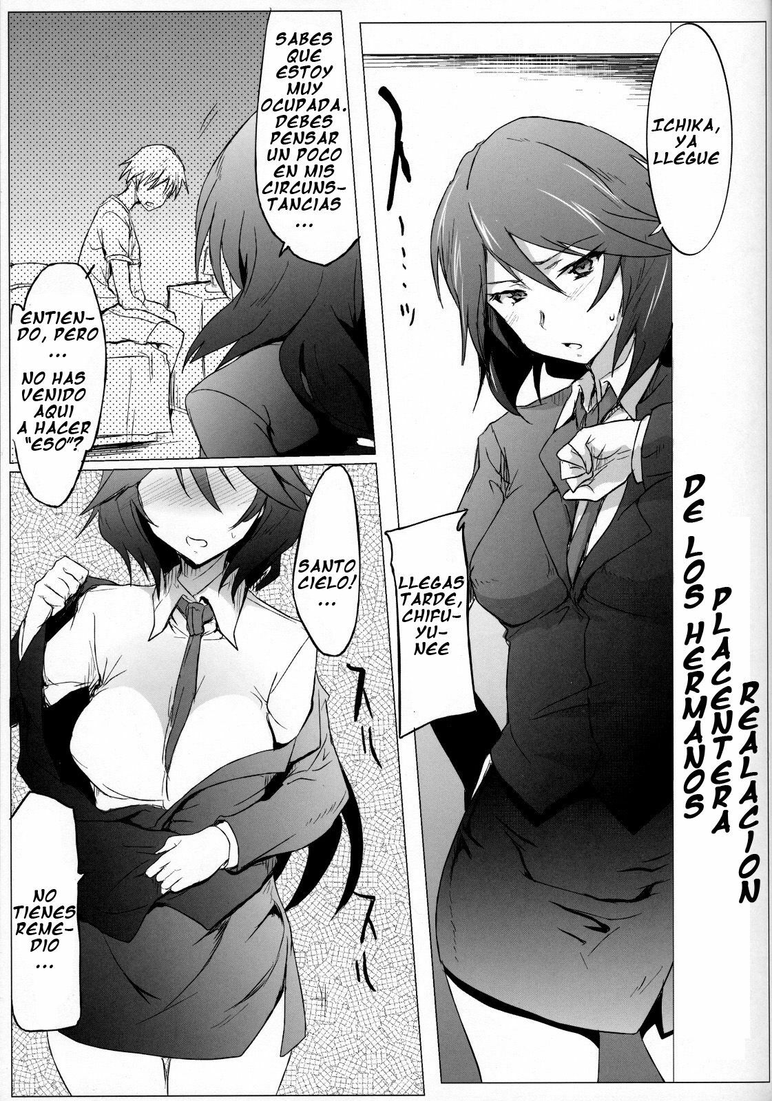 (COMIC1☆5) [RIBI Dou (Higata Akatsuki)] IS Girl's (IS ) [Spanish] [Afrodhi-Subs] page 4 full