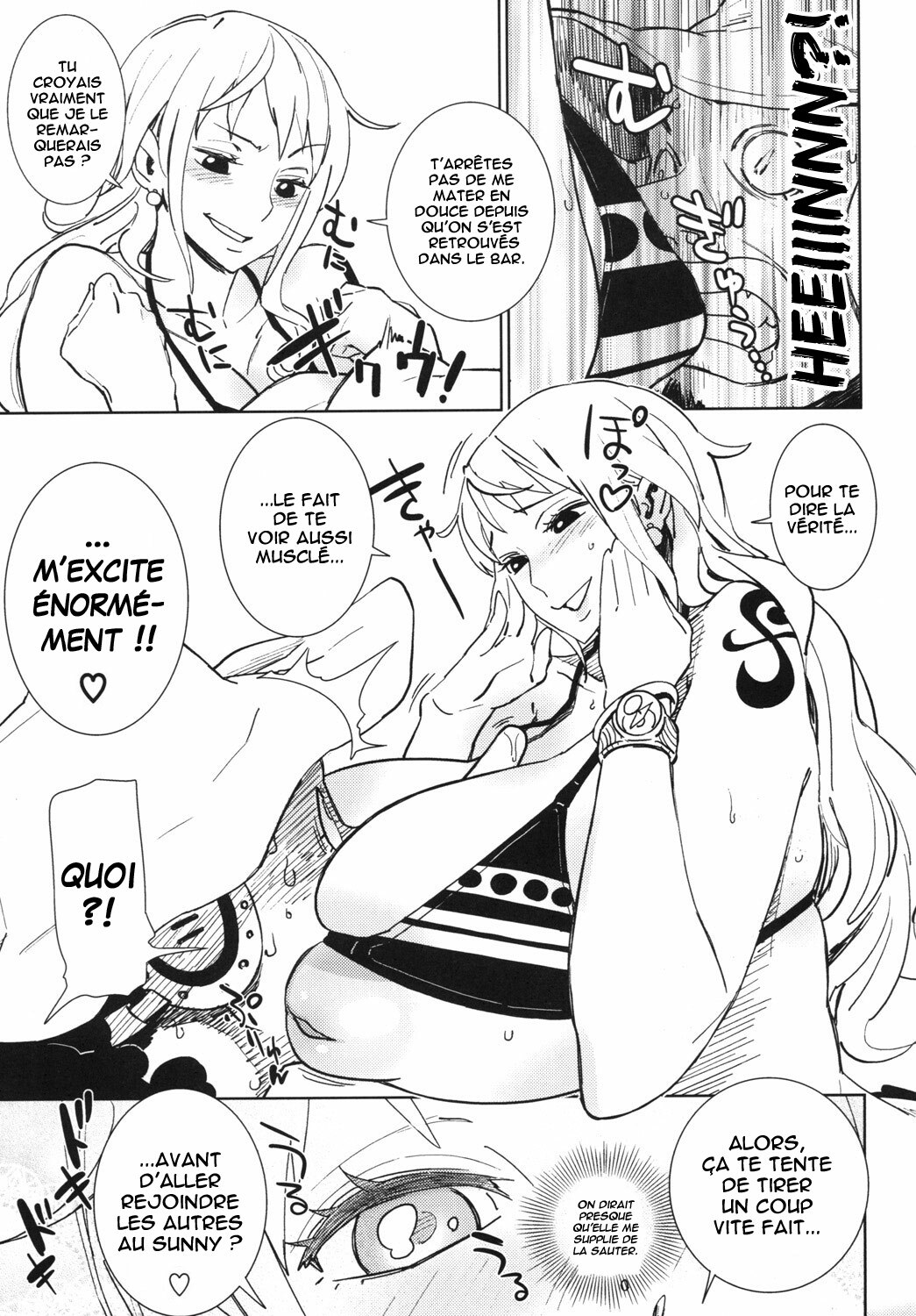 (C79) [Abradeli Kami (bobobo)] EROMANCE DAWN (One Piece) [French] [Hentai-kun] page 6 full