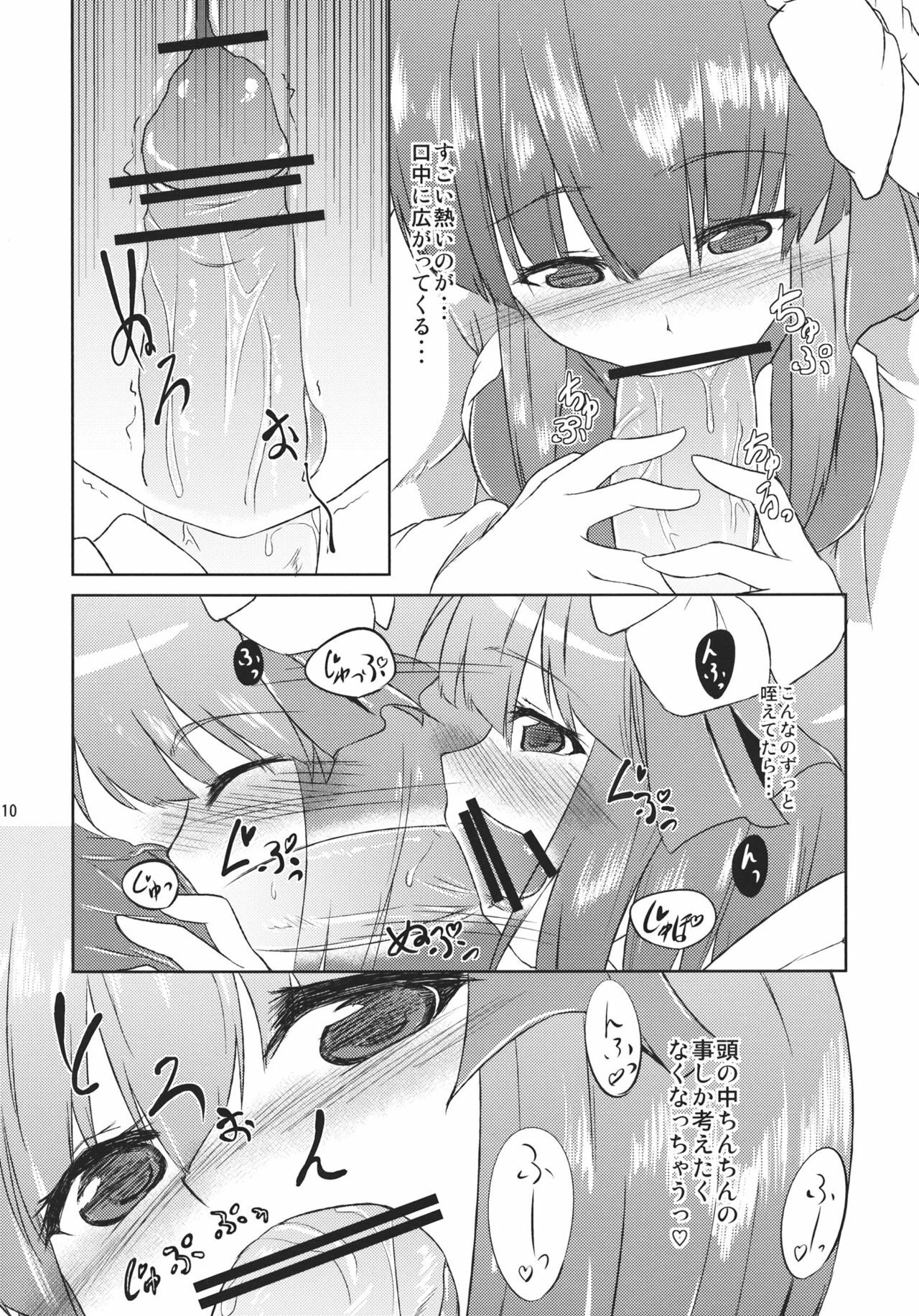 (C81) [Kikyou no Hana no Saku Tokoro (Hazuki Kyou)] Hieda no Musume, Hatsujou su. (Touhou Project) page 10 full