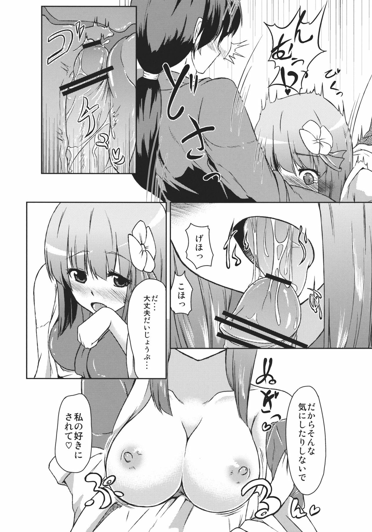 (C81) [Kikyou no Hana no Saku Tokoro (Hazuki Kyou)] Hieda no Musume, Hatsujou su. (Touhou Project) page 12 full