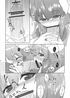 (C81) [Kikyou no Hana no Saku Tokoro (Hazuki Kyou)] Hieda no Musume, Hatsujou su. (Touhou Project) - page 10