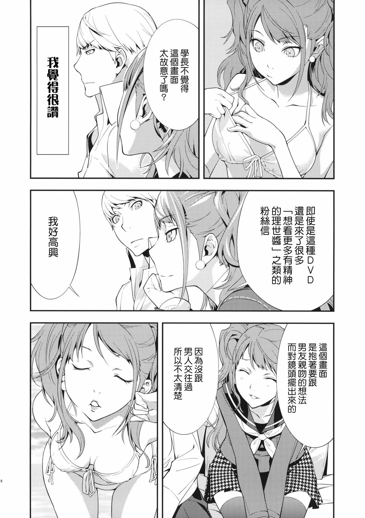 (C81) [Hapoi-Dokoro (Okazaki Takeshi)] Rise Sexualis (Persona 4) [Chinese] [Genesis漢化] page 9 full