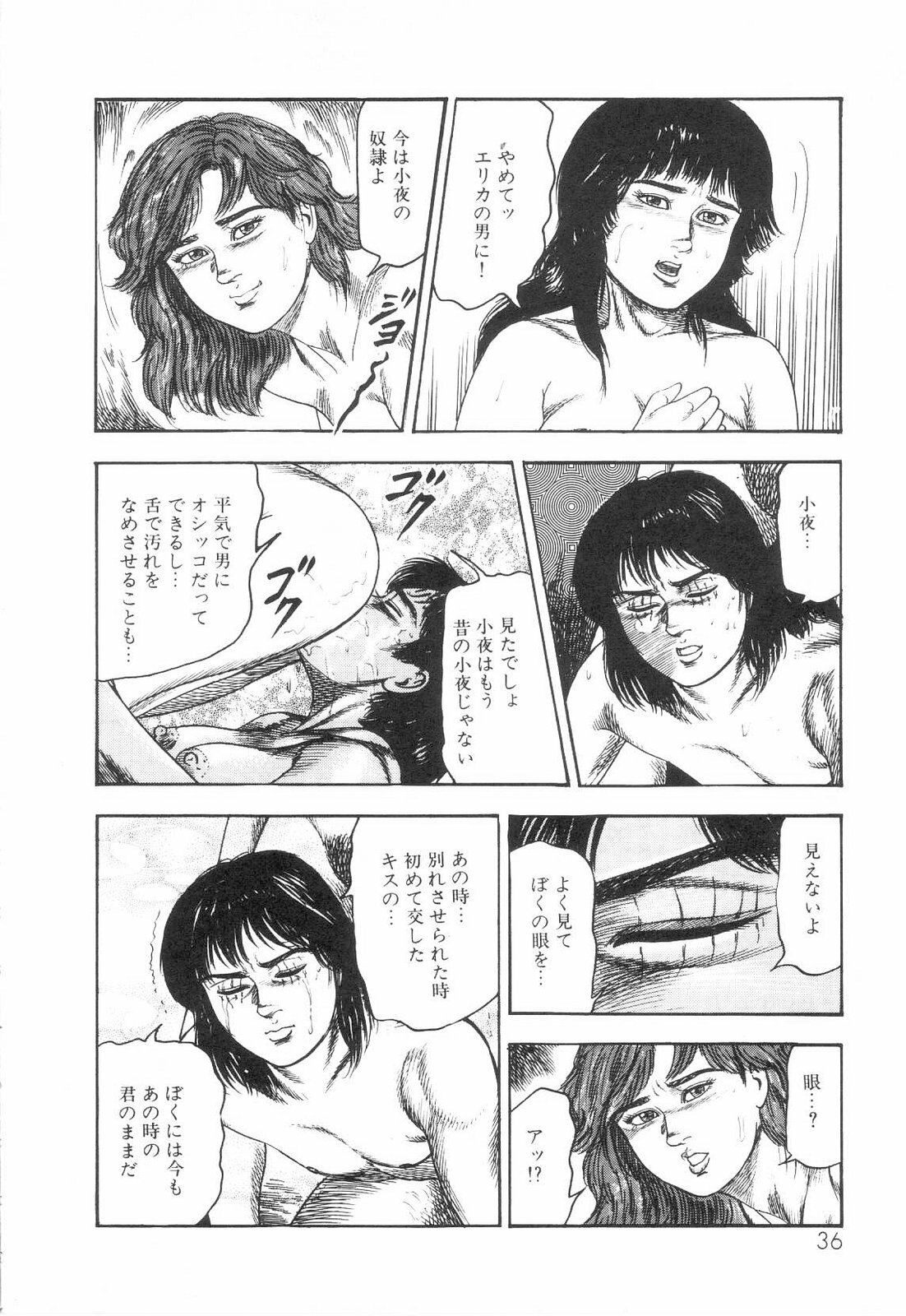 [Sanjou Tomomi] Shiro no Mokushiroku Vol. 6 - Juuai Erika no Shou page 37 full