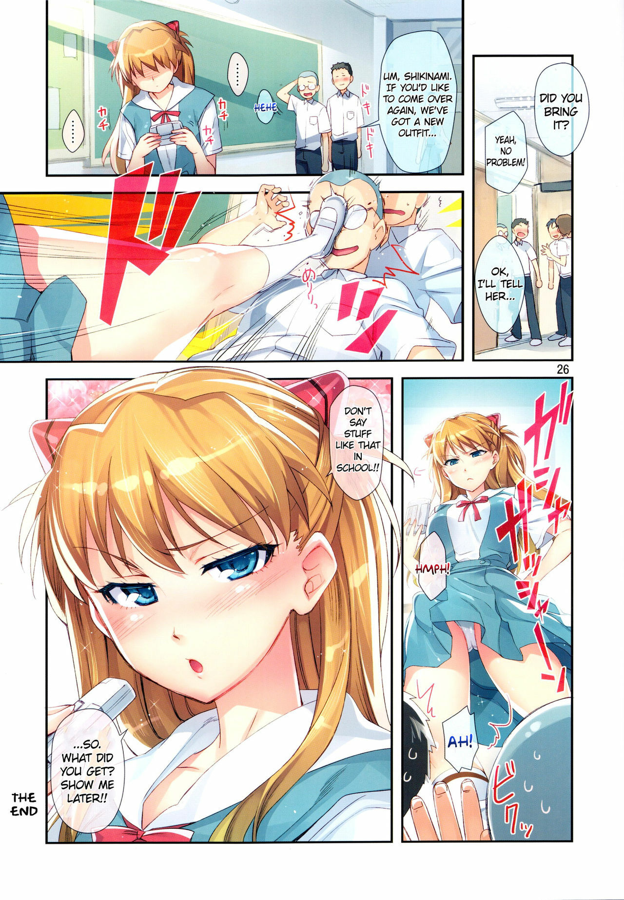 (C81) [ReDrop (Miyamoto Smoke, Otsumami)] Minna no Asuka Bon (Neon Genesis Evangelion) [English] =LWB= page 26 full