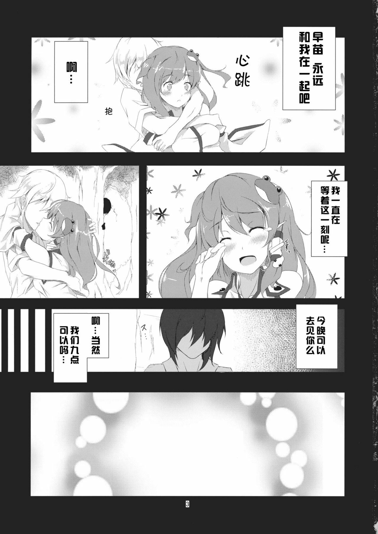 (C81) [Handful☆Happiness! (Nanahara Fuyuki)] Haitoku no Rondo (Touhou Project) [Chinese] [巧克力汉化组] page 3 full