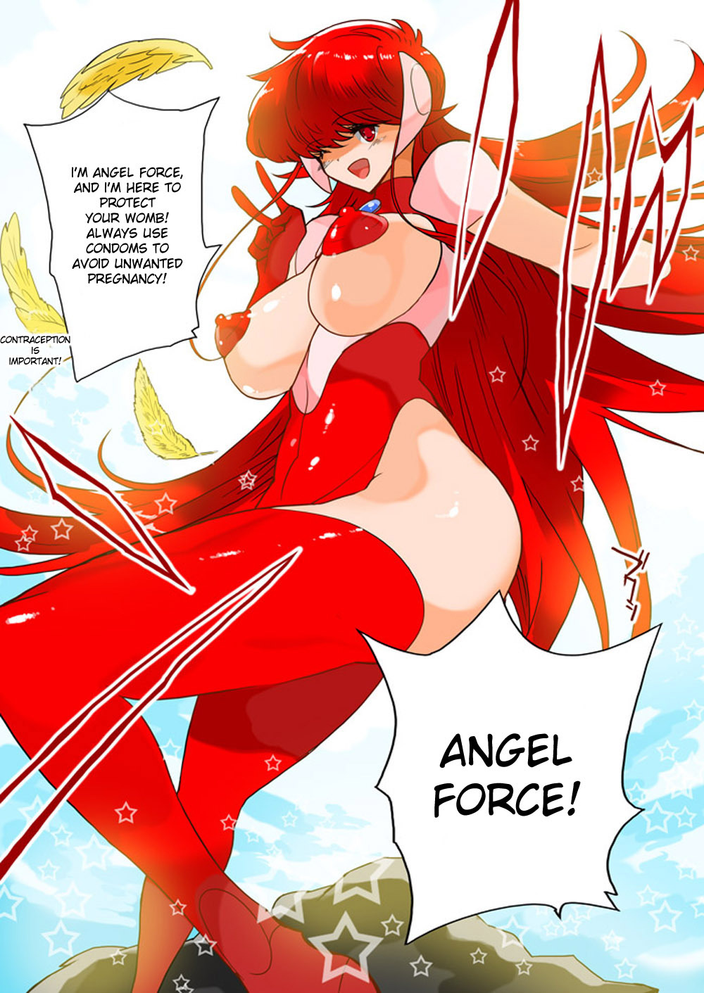 [MilkyBox] Hitoduma Shugo Senshi Angel Force [English][desudesu] page 23 full