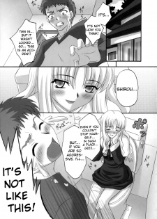 (Comic Castle 2006 Haru) [Tamaranchi (Shinbo Tamaran, Q-Gaku)] Madness of sister (Fate/hollow ataraxia) [English] [Usual Translations] - page 4