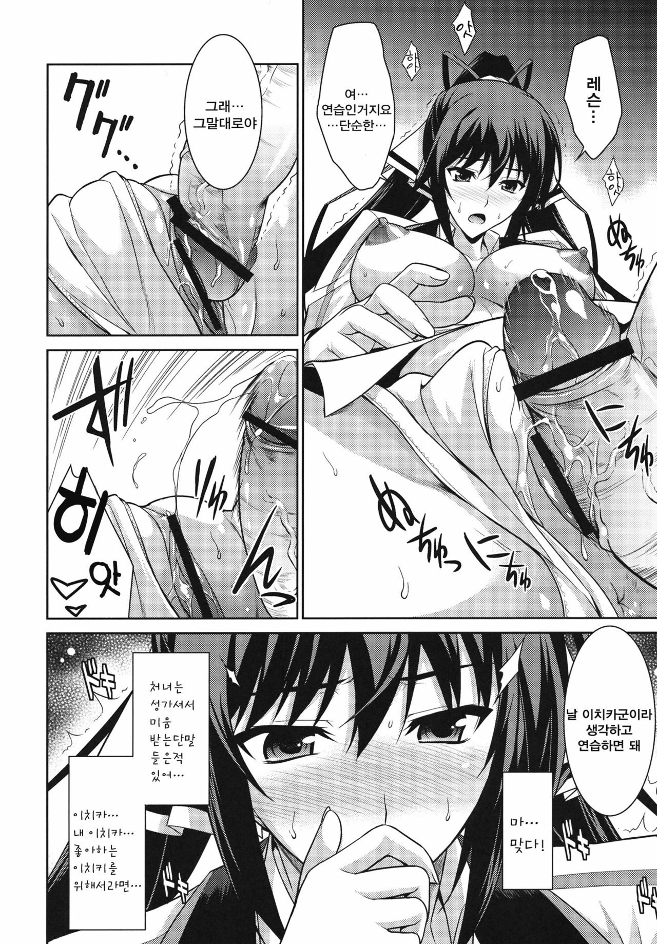 (C81) [Type-G (Ishigaki Takashi)] Broom on the Frontline (IS ) [Korean] page 14 full