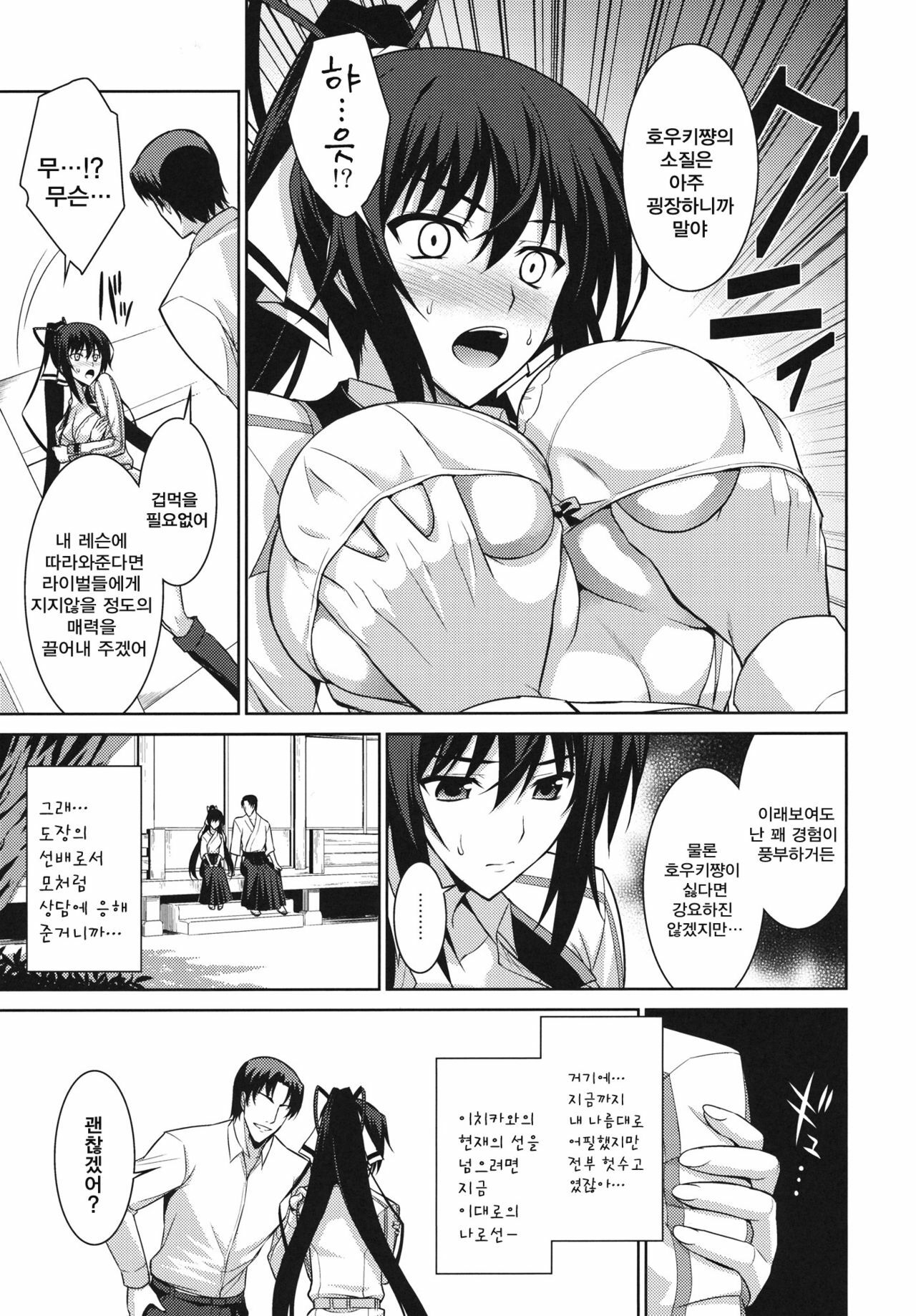 (C81) [Type-G (Ishigaki Takashi)] Broom on the Frontline (IS ) [Korean] page 7 full