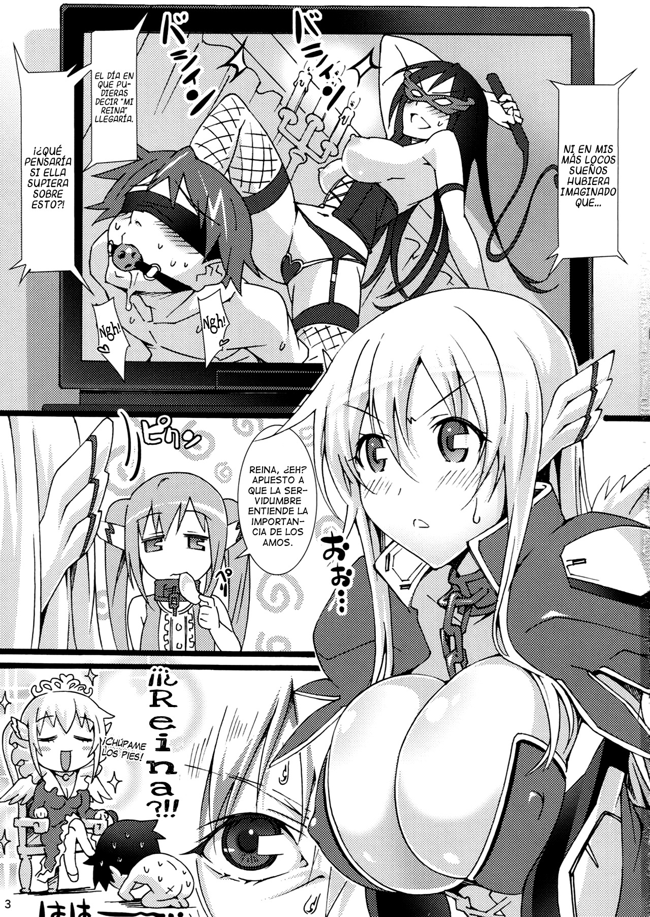 [pinvise (Suzutsuki Kurara)] Tennen Tenshi no Chome Chome Lesson (Sora no Otoshimono) [Spanish] [Lateralus-Manga] page 2 full