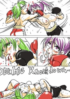 Girl vs Girl Boxing Match 4 by Taiji [CATFIGHT] - page 11
