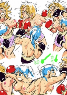 Girl vs Girl Boxing Match 4 by Taiji [CATFIGHT] - page 4