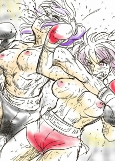 Girl vs Girl Boxing Match 4 by Taiji [CATFIGHT] - page 6